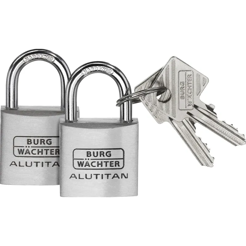 Favoriet Lucchetto Burg Wächter Duo 770 30 SB 2 pz