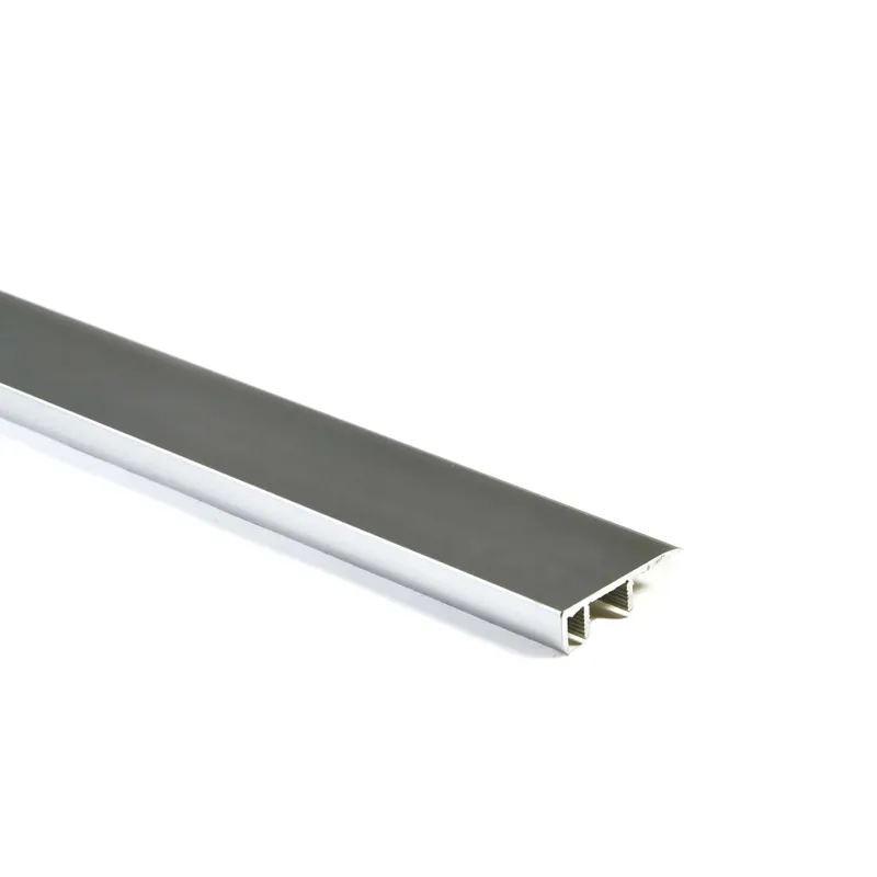 Alleen Vandaag Profilo terminale per pav laminato alluminio 0,8x3x270 cm argento