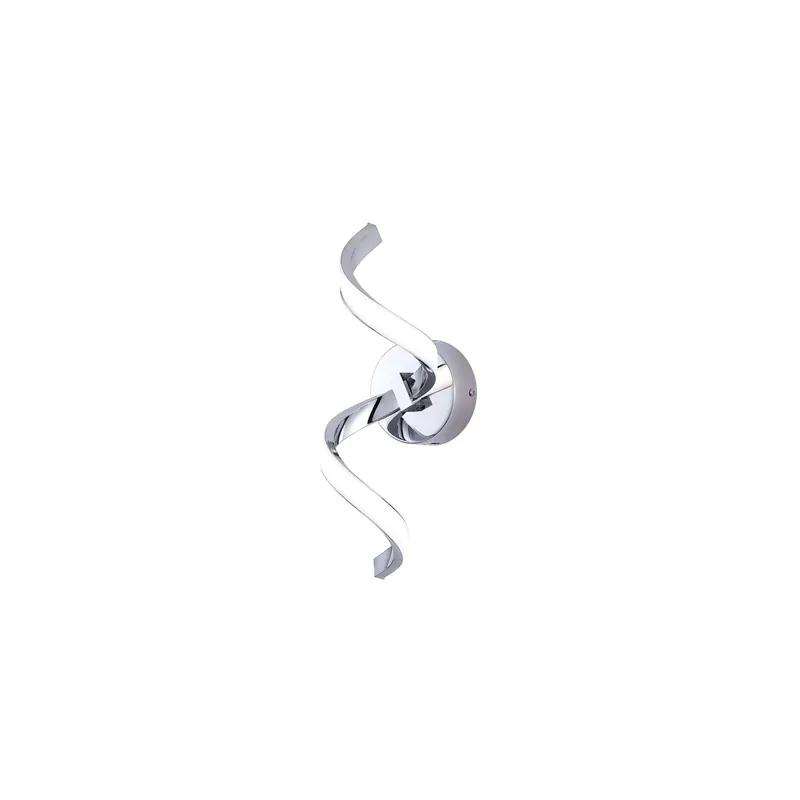 Applique da parete LED in alluminio Evelin 8 W 3000-4000-6000K cromo Favoriet