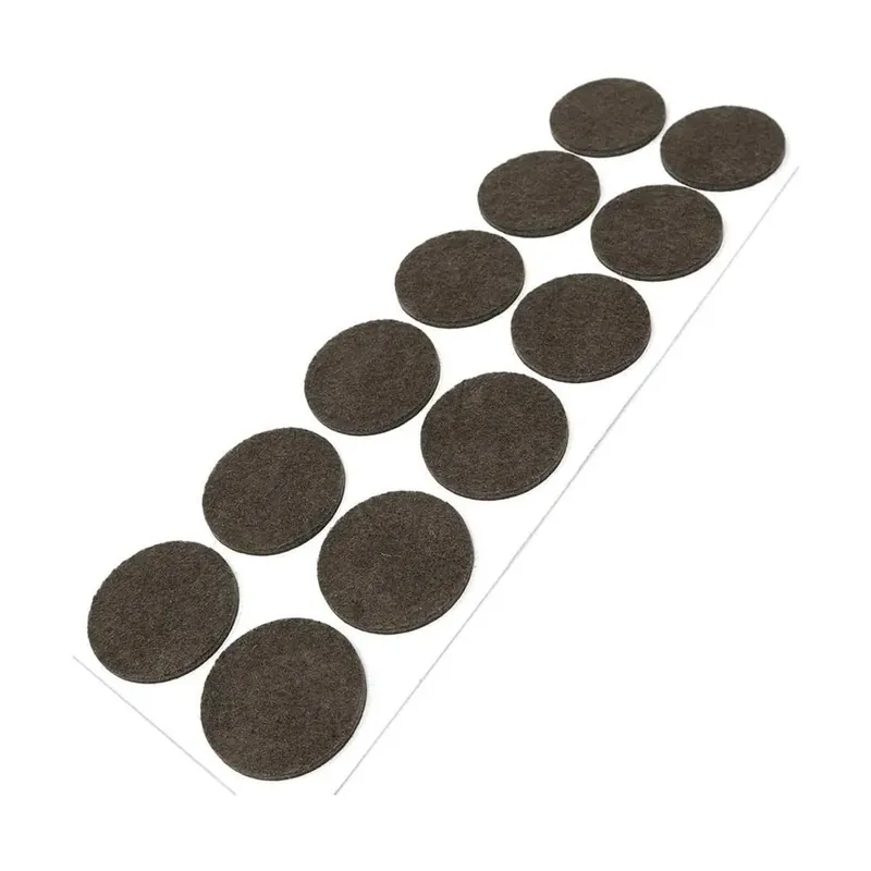 Goedkoop Confezione feltrini rotondi Ø 40 mm marrone 12 pz