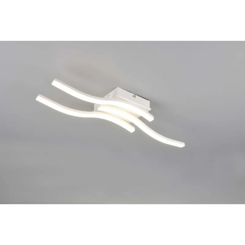Plafoniera LED Route 1800 lm luce neutra 56x12 cm Veilige Betaling