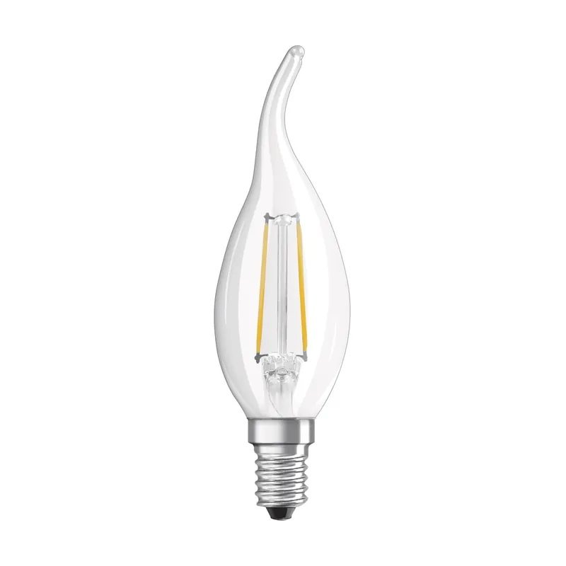 Veilige Betaling Lampadina LED E14 a forma colpo di vento Osram 470lm bianco caldo