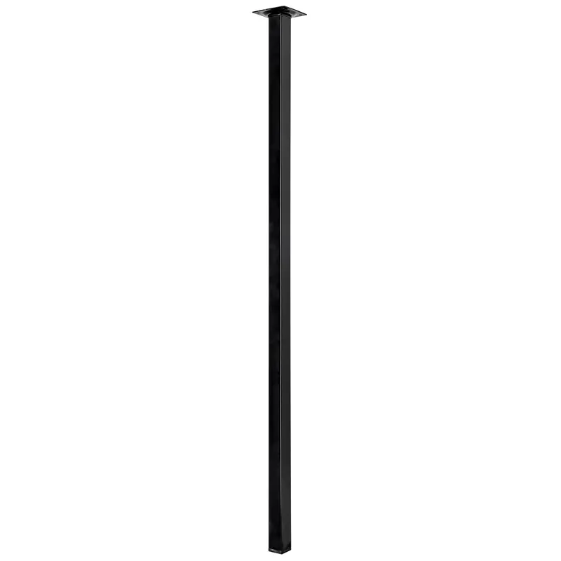Meest Verkocht Gamba da tavolo Hettich nera 25x25x800 mm