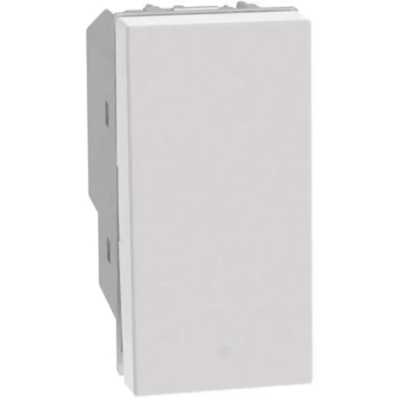 Fabrieksprijs Invertitore basculante Bticino MatixGO illum 1P 10AX 250Vac luce LED 1 M Bianco