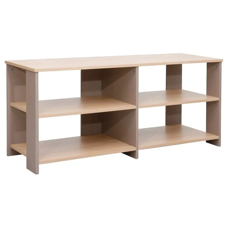 Porta TV Baez 120x40x54 cm naturale e tortora Op = Op