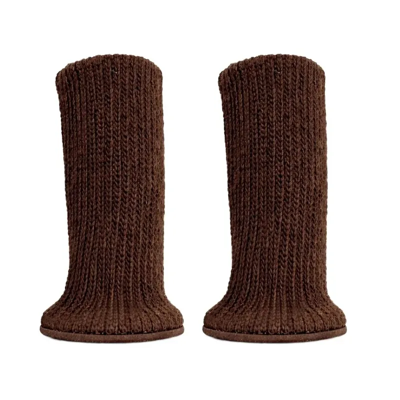 Calzanti in maglia con velcro antiscivolo Ø 3,2 marrone conf 2 pz Nu Kopen