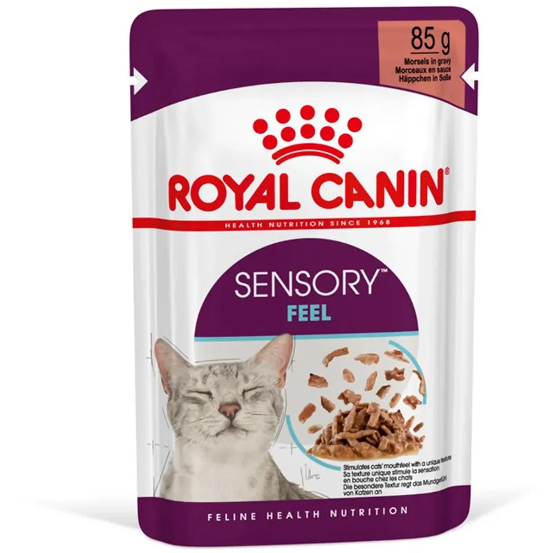 Gecertificeerd Cibo umido per gatti Royal Canin Sensory Feel 85 g