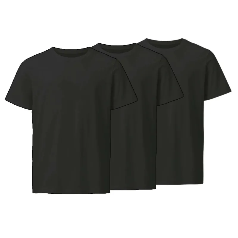 Betrouwbaar Tripack T-shirt Black tripack 3 pz taglia XL