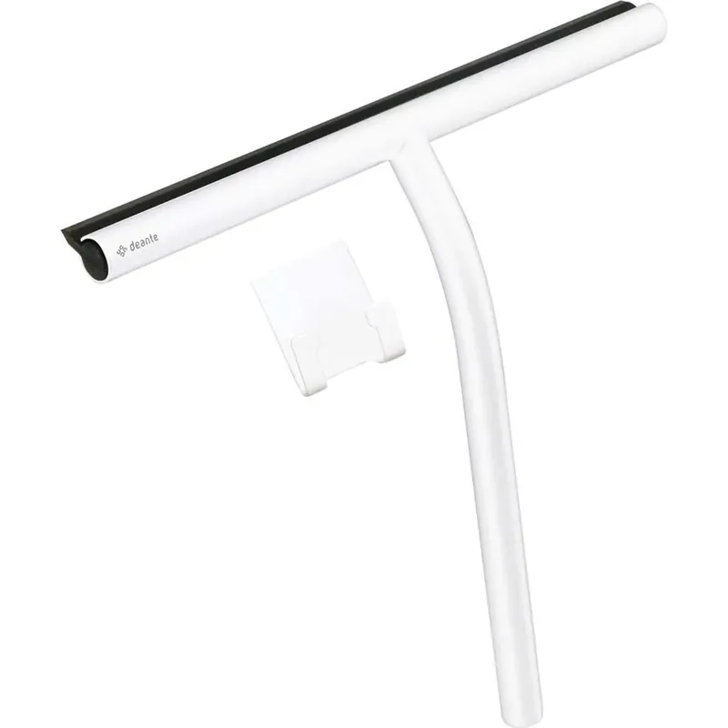 Raschietto acqua acciaio gomma con gancio Idrostile 261 mm bianco opaco Beperkte Voorraad