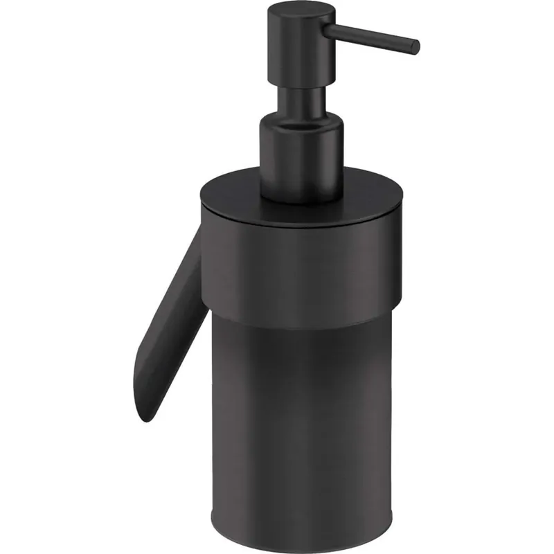 Dispenser sapone parete acciaio ABS 0,25 l Idrostile 175 mm nero opaco Koop Vandaag