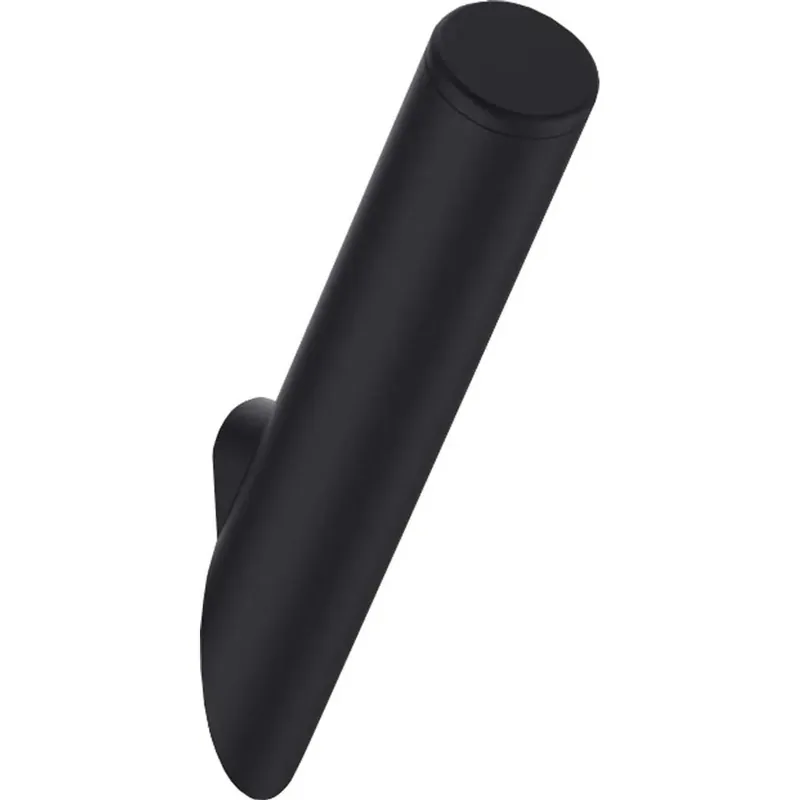 Gancio singolo ottone montaggio scomparsa Limonar 89 mm nero opaco Betaalbaar
