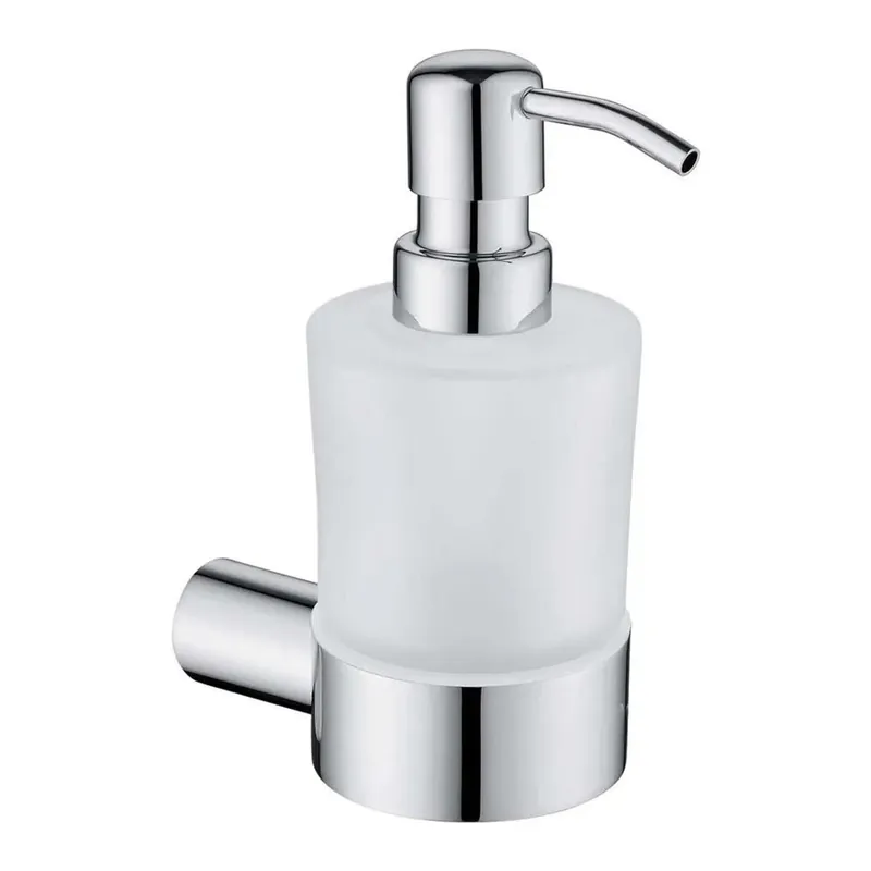 Dispenser sapone parete vetro ABS acciaio 0,2 l Limonar 159 mm cromo Beste Prijs