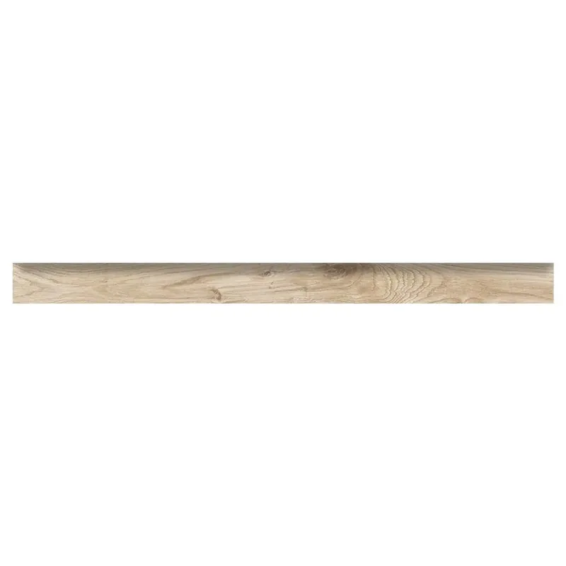 Dagaanbieding Battiscopa in gres porcellanato EaEcowood Faggio 6,5x80 cm