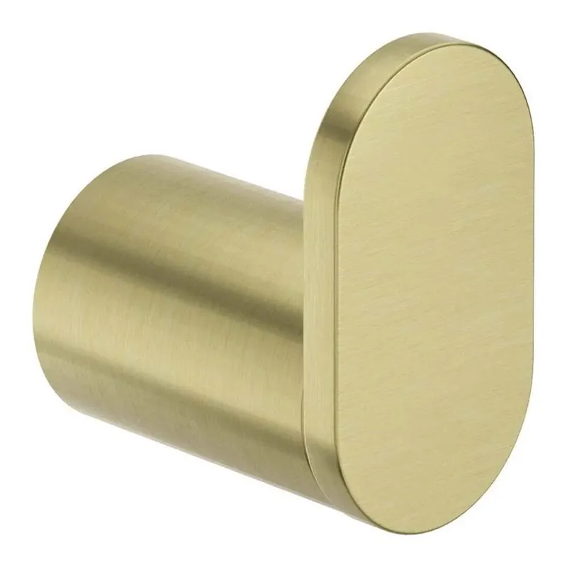 Express Levering Gancio singolo acciaio inox montaggio scomparsa Limonar 50 mm oro spazzolato