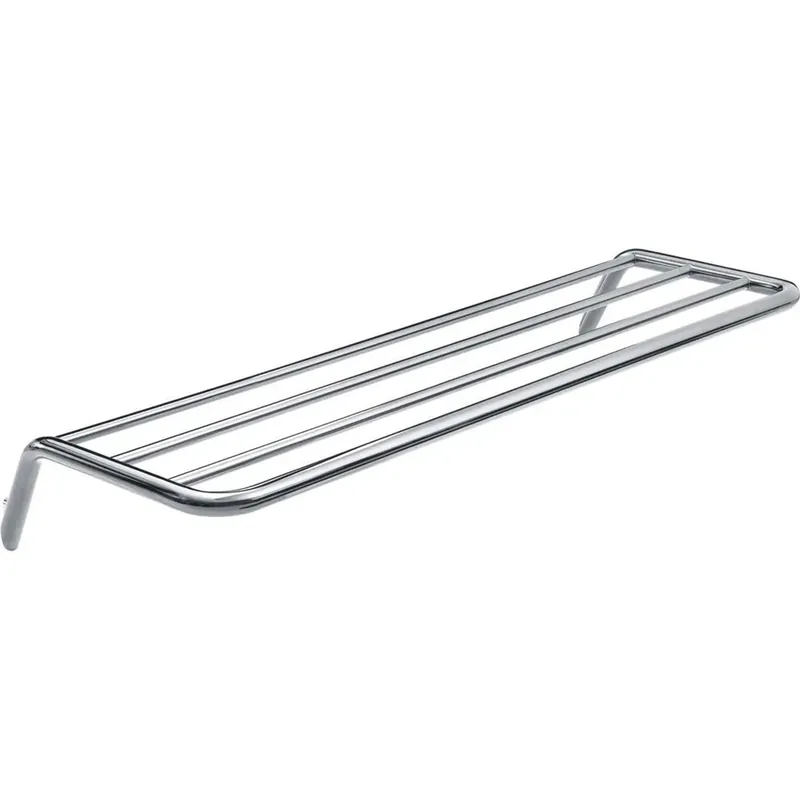 Mensola bagno a coste Idrostile 616x89 mm cromo Laatste Versie