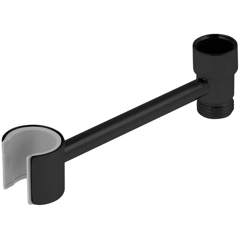 Staffa doccetta ottone girevole Idrostile 150 mm nero opaco Snelle Levering