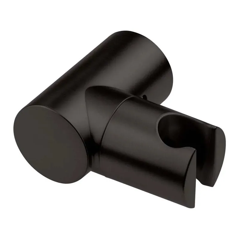 Staffa muro ABS regolazione angolo Idrostile rotondo nero opaco Op = Op
