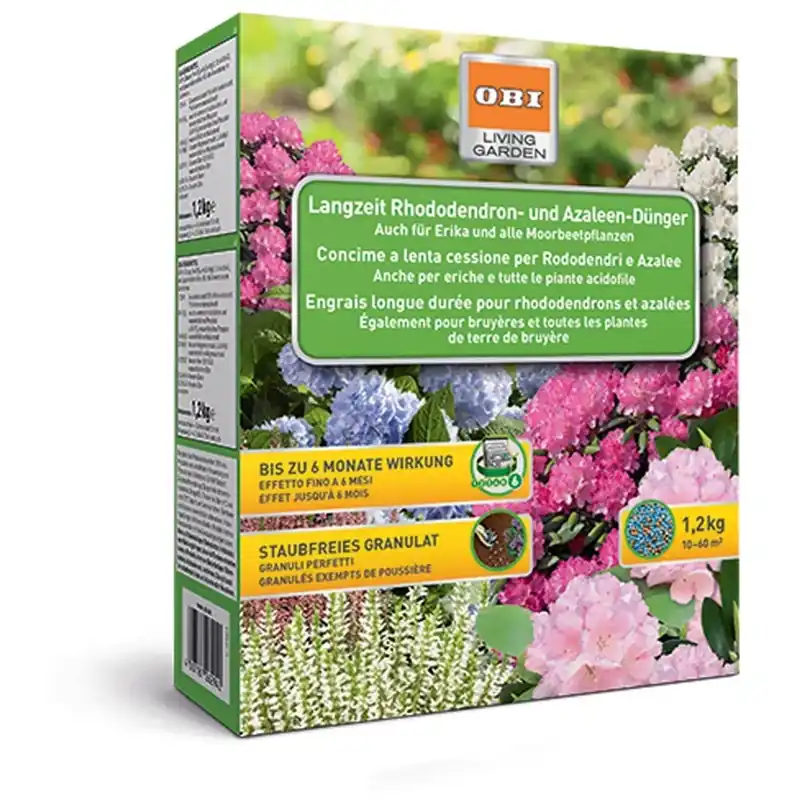 Concime per piante rododendri Living Garden 1,2 kg Beperkt Aanbod