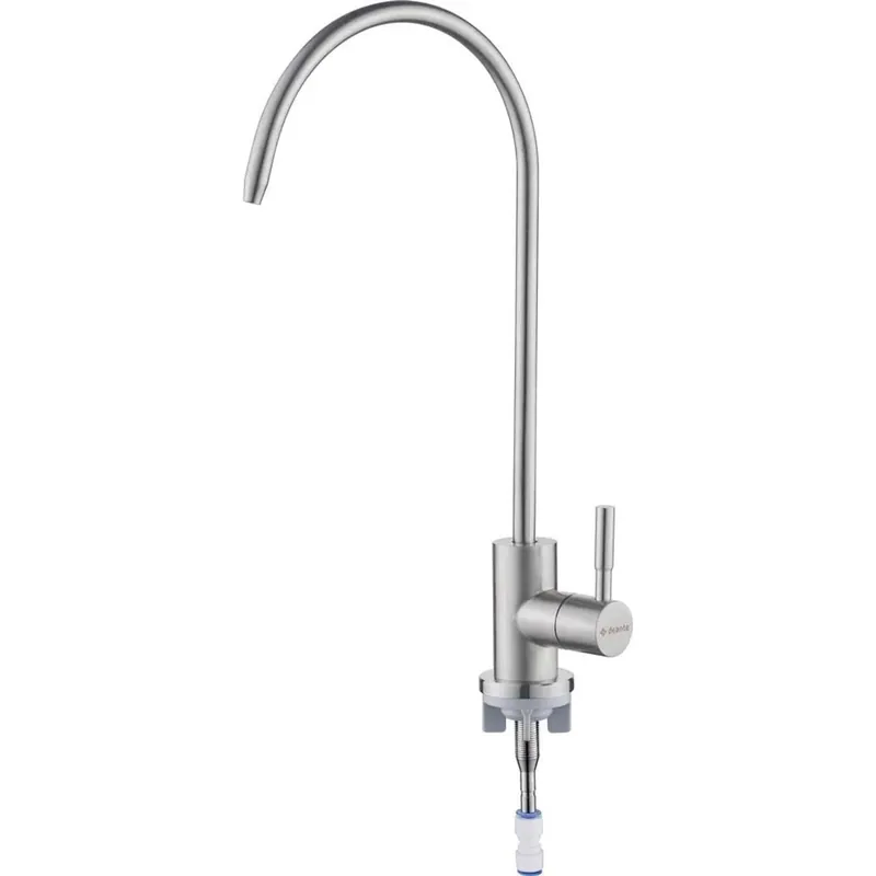 Rubinetto acqua filtrata acciaio inox girevole Idrostile 155 mm acciaio spazz Flitsaanbieding