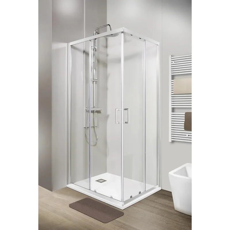 Aanbieding Box doccia Kiara rettangolare 190x100x80 cm