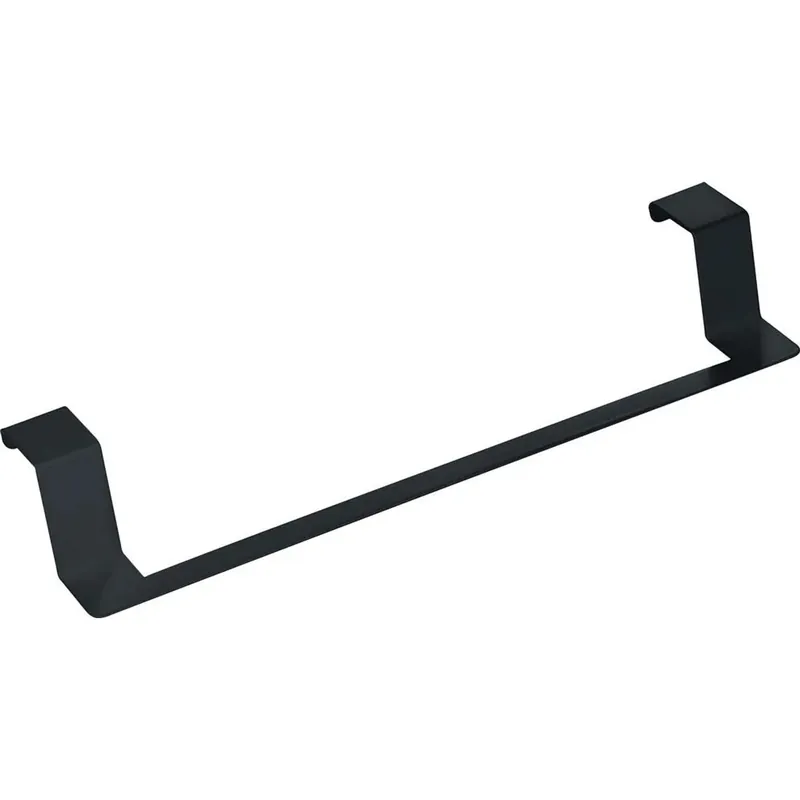 Ringhiera cucina acciaio inox 300 mm Guayos 47 mm nero opaco Korting