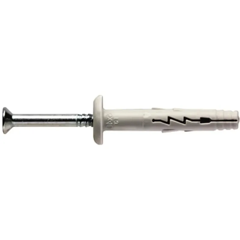 Tassello a Battere TURBO JET 5x27 Collarino Bombato con Vite 3,5x32 100 pz Weekendaanbieding