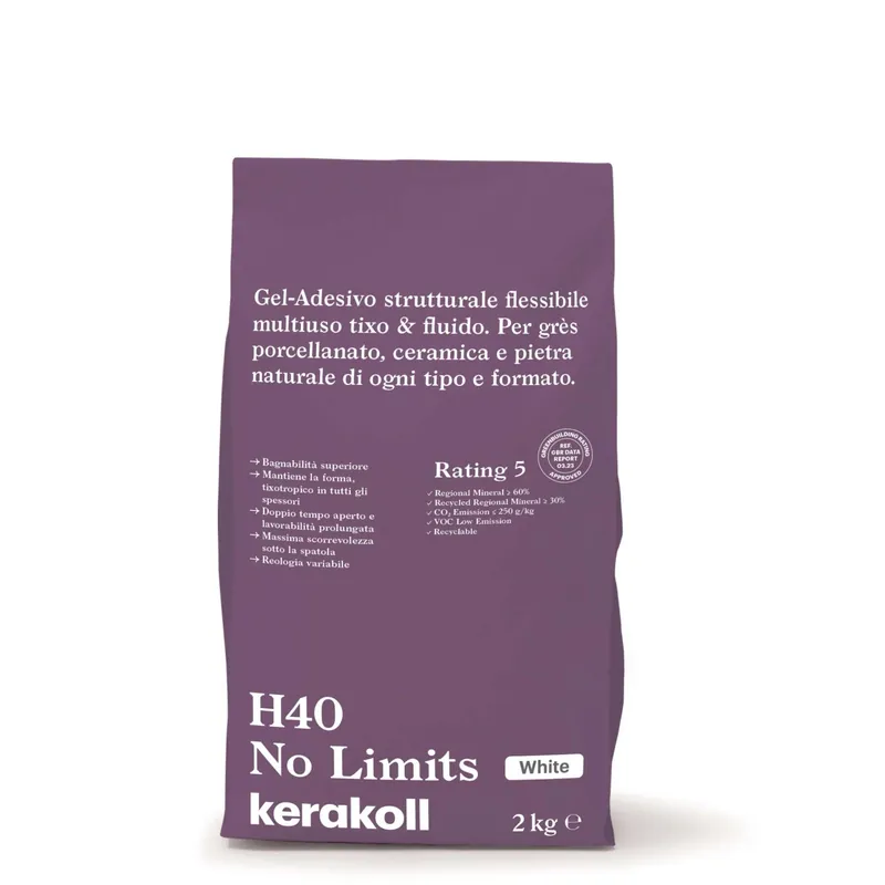 Kerakoll H40 No limits bianco 2 kg Alleen Vandaag