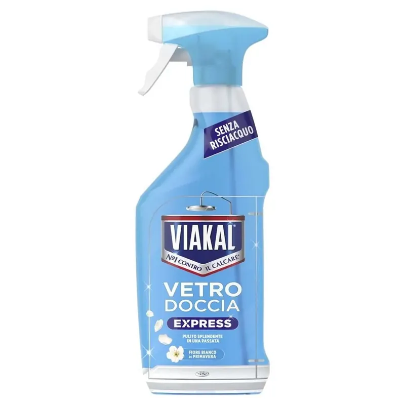 Anticalcare per vetro doccia Viakal Express 470 ml Gecertificeerd