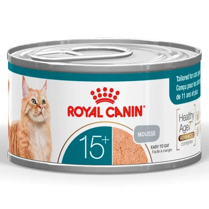 Koop Vandaag Cibo umido per gatti Royal Canin Ageing 15 adulti mousse 85 gr 12 pz