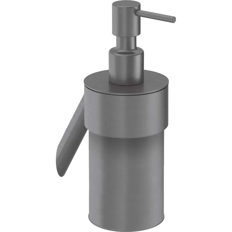 Dispenser sapone parete acciaio ABS 0,25 l Idrostile 175 mm titanio Dagaanbieding