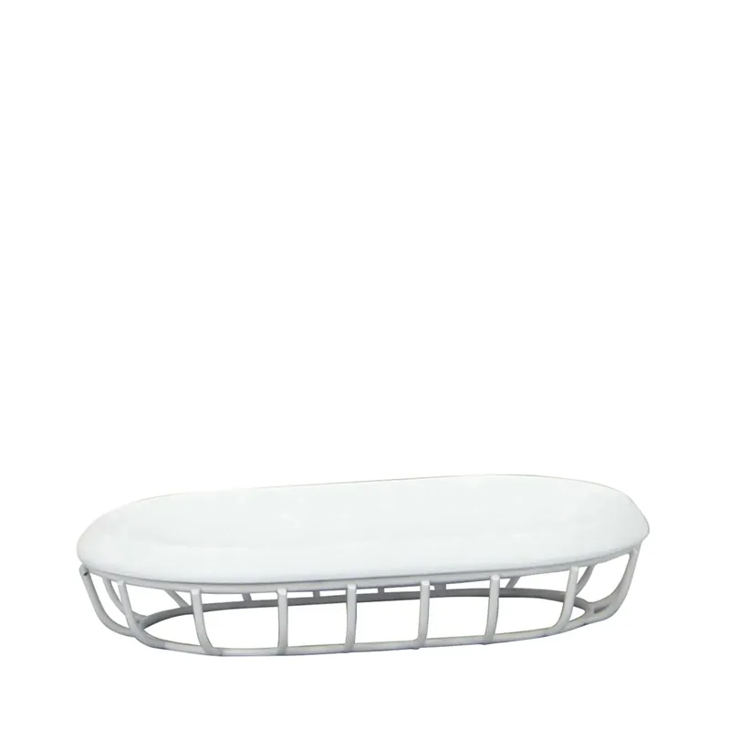 Portasapone bagno Grid bianco Speciale Aanbieding
