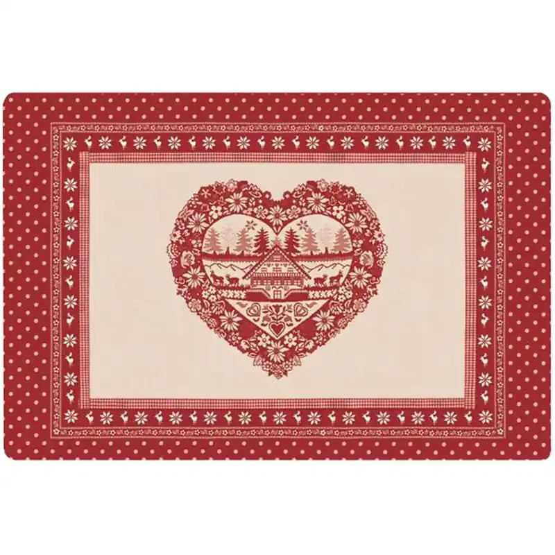 Tovaglietta americana in polipropilene Cuore Must-Have