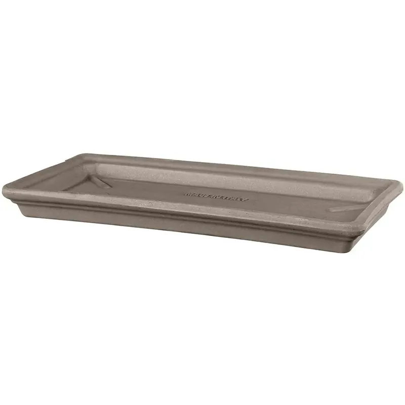 Sottovaso rettangolare Deroma standard 32 cm tortora Hete Deal