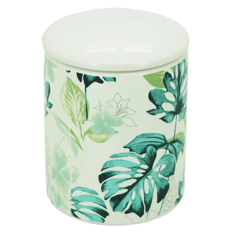 Contenitore bagno Gardena in ceramica con coperchio Hete Deal