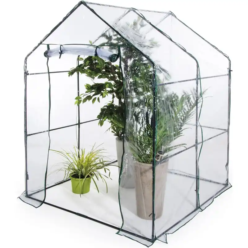 Serra da giardino in metallo e PVC 140x140xh195 cm Populair