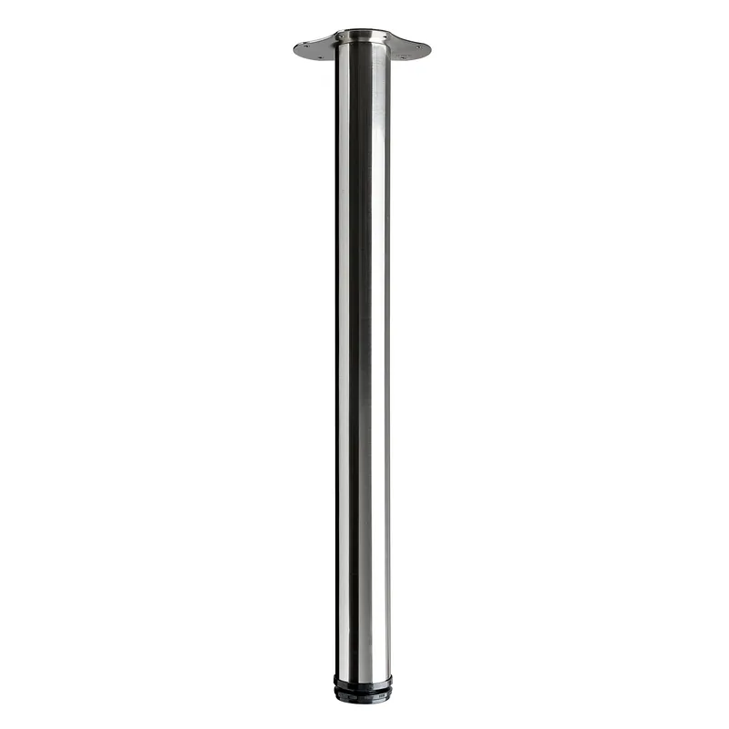 Voordeelprijs Gamba da tavolo con piastra di montaggio in acciaio inox Ø 60 x H 700 mm