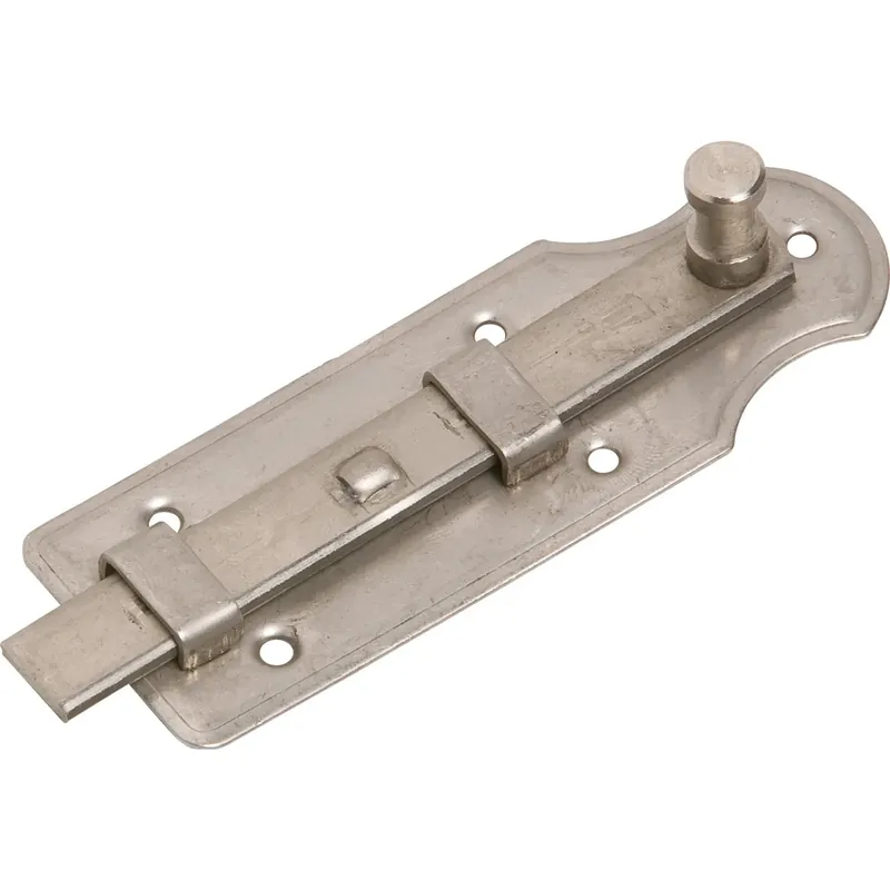 Chiavistello per finestra con monopola acciaio inox 100x30 mm Hete Deal