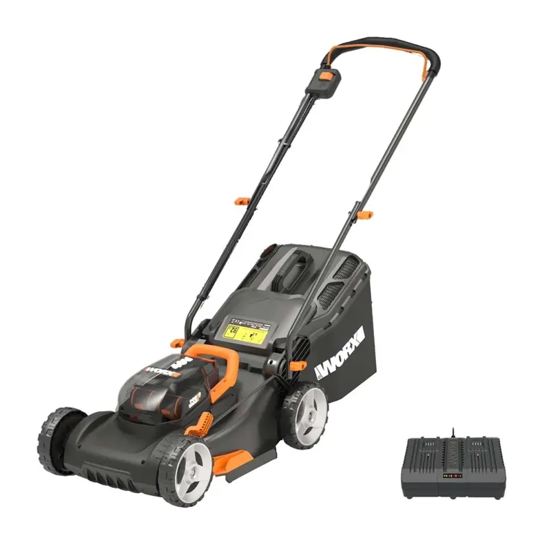 Tagliaerba a batteria Worx WG743E da 40 V 4 Ah L taglio 41 cm Koop Online