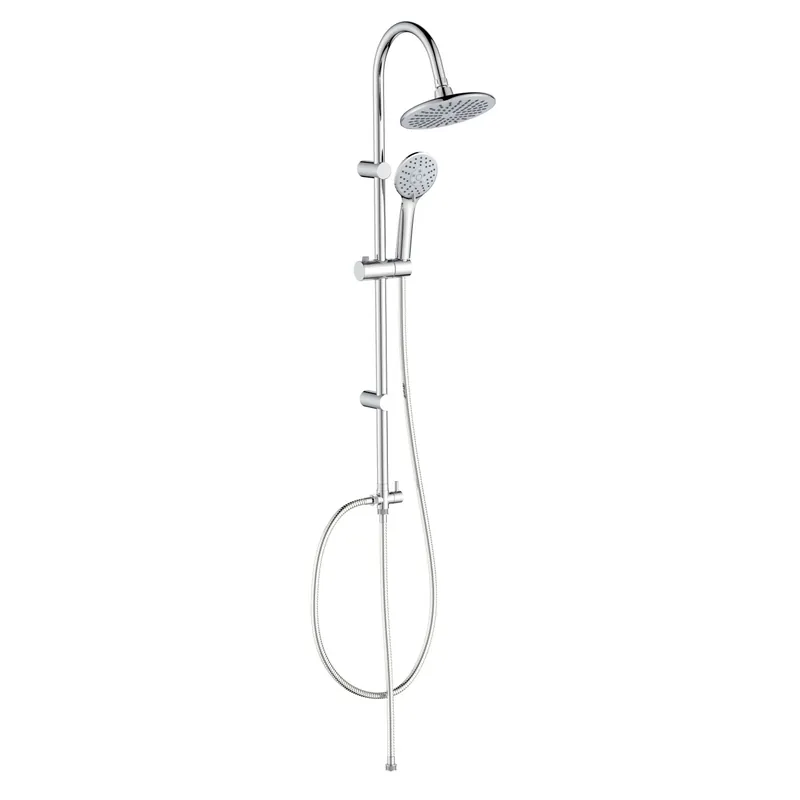 Colonna doccia Aruba tonda 3 getti cromo Seizoensaanbieding