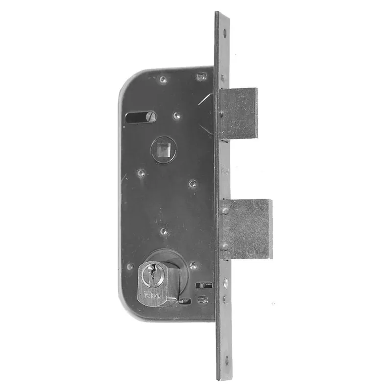 Serratura per cancelli con cilindro sfaccettato con entrata 35 mm Gratis Retour