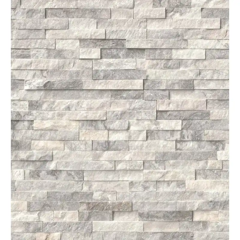 Rivestimento Natimur white shadow grey 10 cm x 40 cm Merkproduct