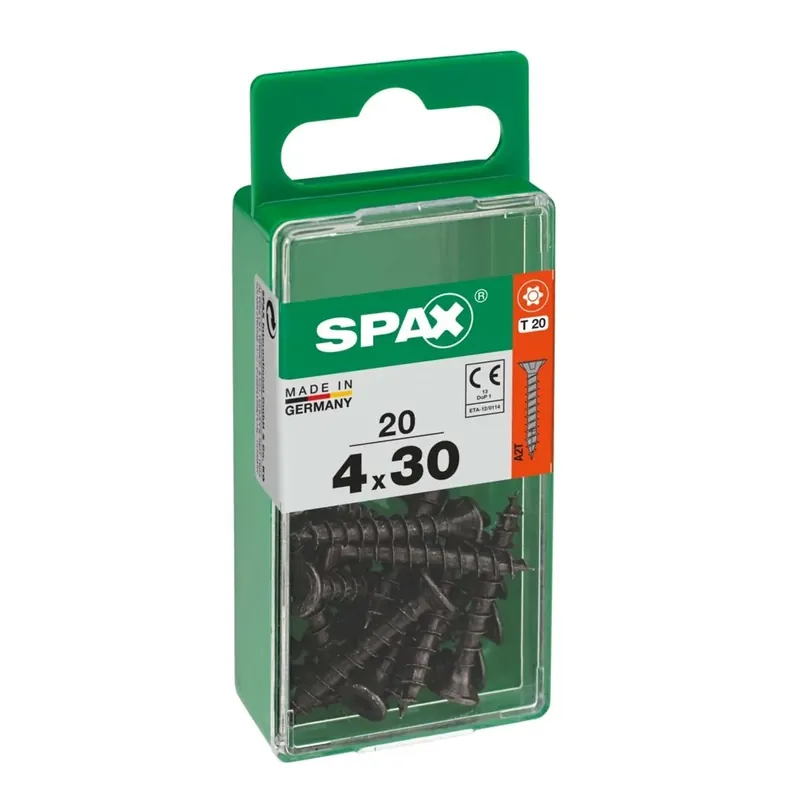 Tijdelijk Beschikbaar Vite Spax testa multipla svasata t-star plus t20 zincatura nera s 20 pz