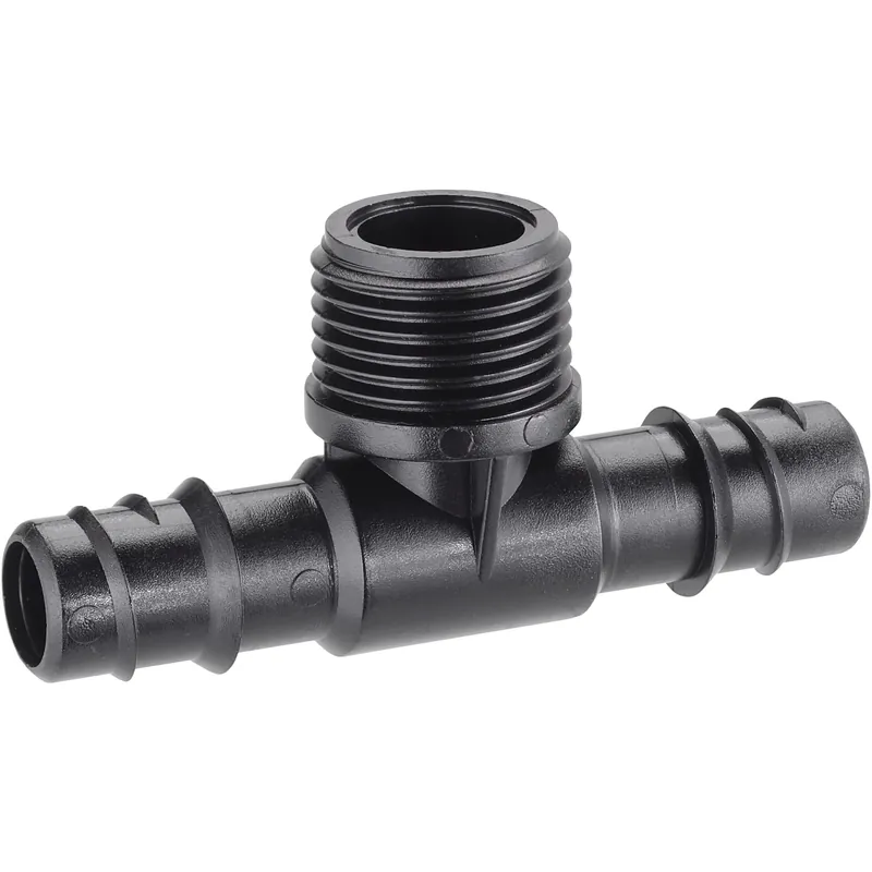 Claber raccordo a 3 vie Ø 1/2" (13-16 mm) filetto 1/2" 2 pz Gecertificeerd