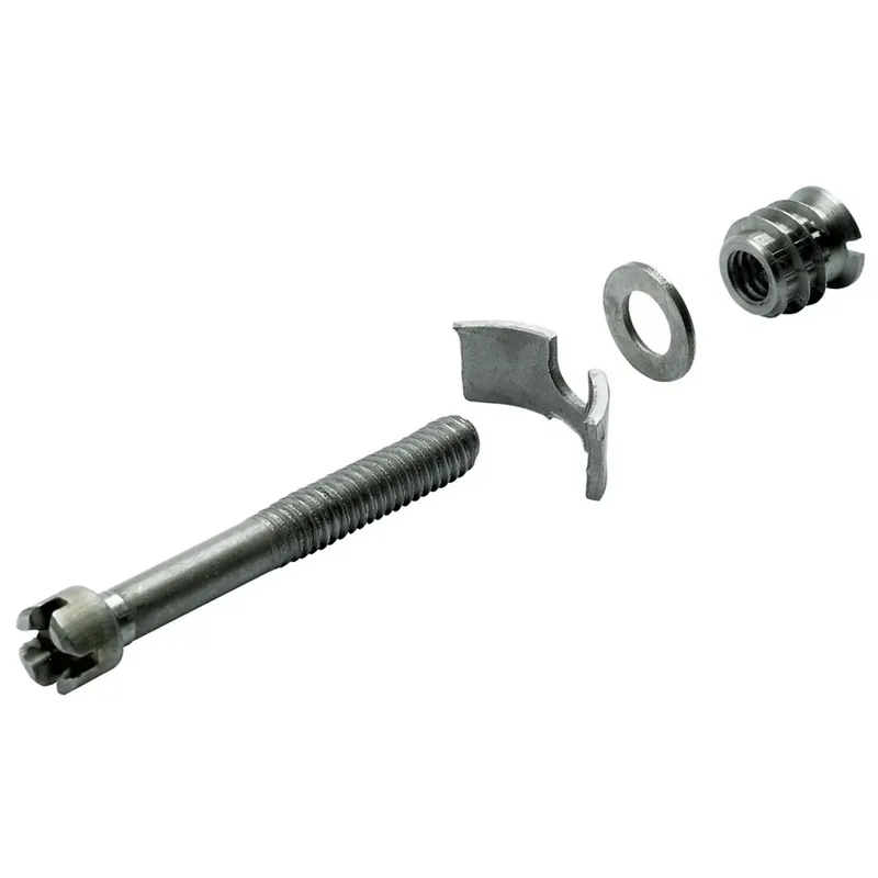 Vite di collegamento con bussola da avvitare Ø 8 x 60 mm acciaio 2 pz Hoge Kwaliteit