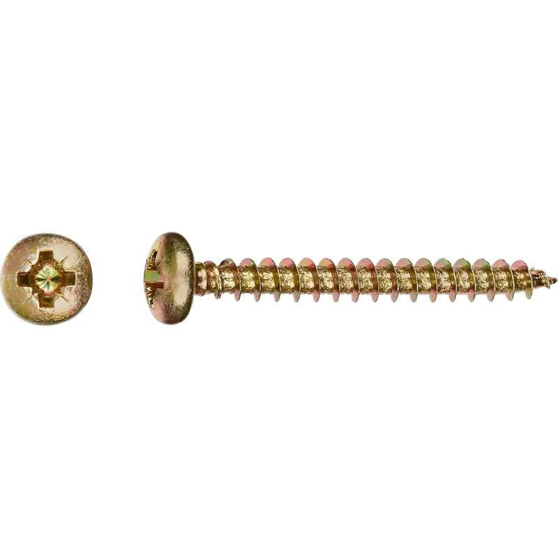 LUX-TOOLS Vite universale LUX-TOOLS testa cilindrica Ø 4,5x30 mm Pozidriv 80 pz Hete Deal