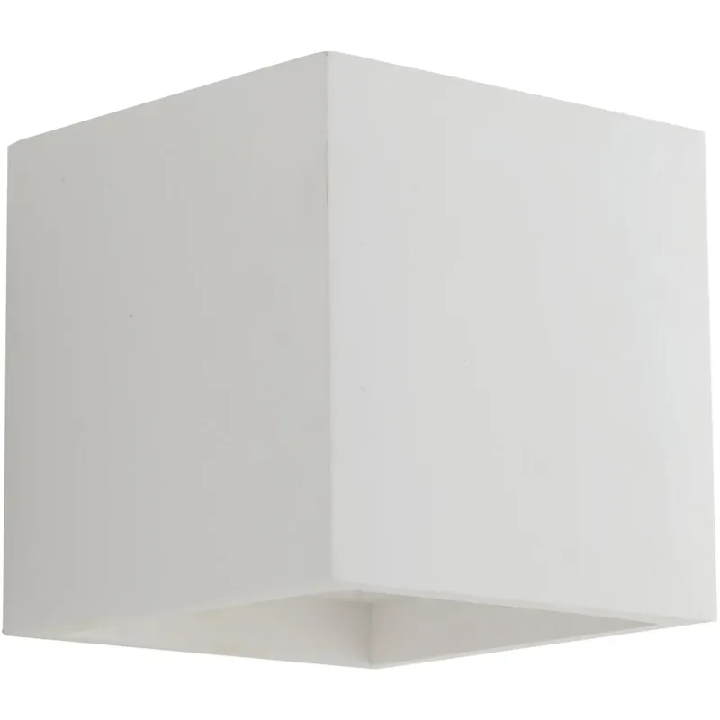 Speciale Aanbieding Applique Intec Rubik 11,5x11,5 cm bianco