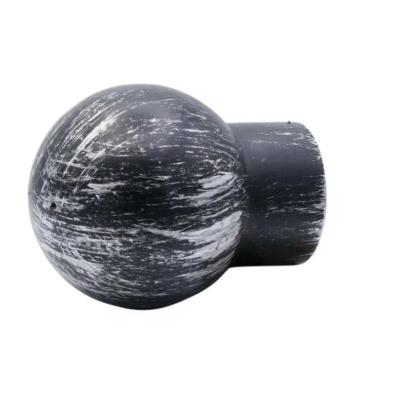 Dagaanbieding Terminale per bastone tenda Ball nero Ø 2 cm 2 pz