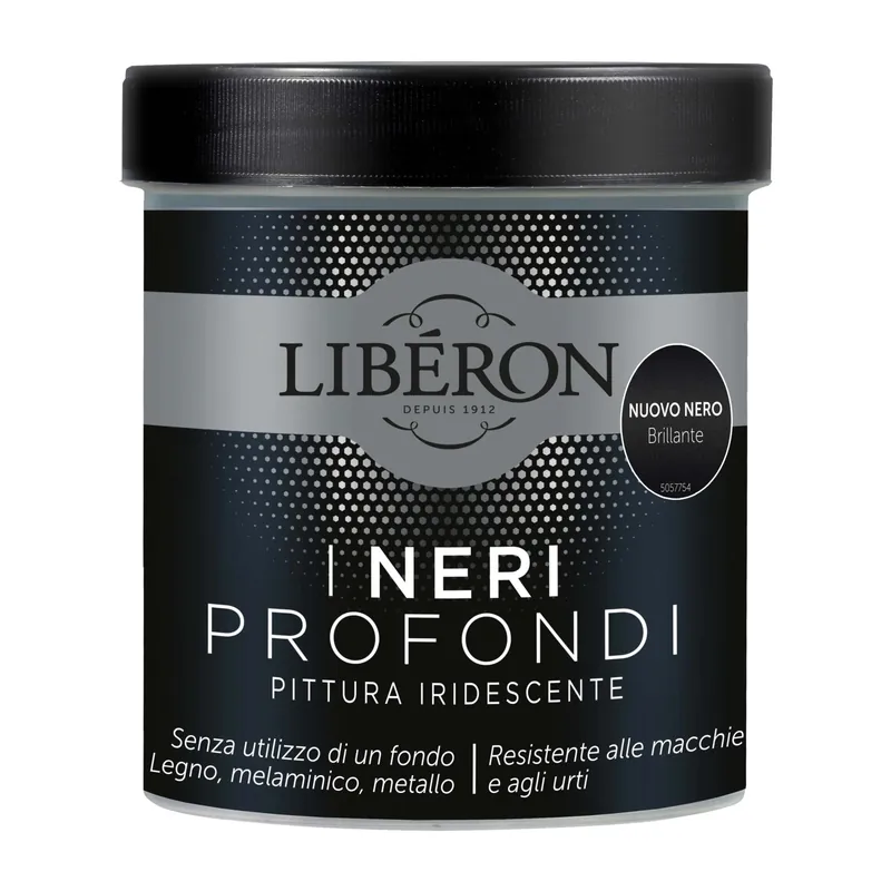 Op = Op Pittura Iridescente I Neri Profondi Nero brillante 0,5 l