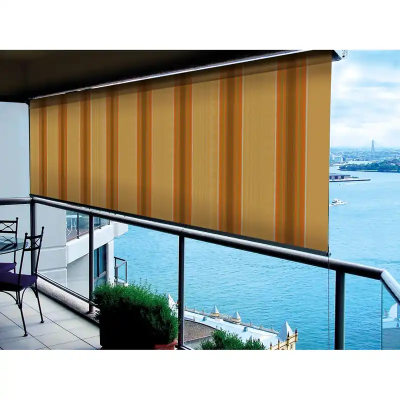 Dagaanbieding Tenda da sole a caduta verticale con catena Mikonos 200x250 cm beige-ocra