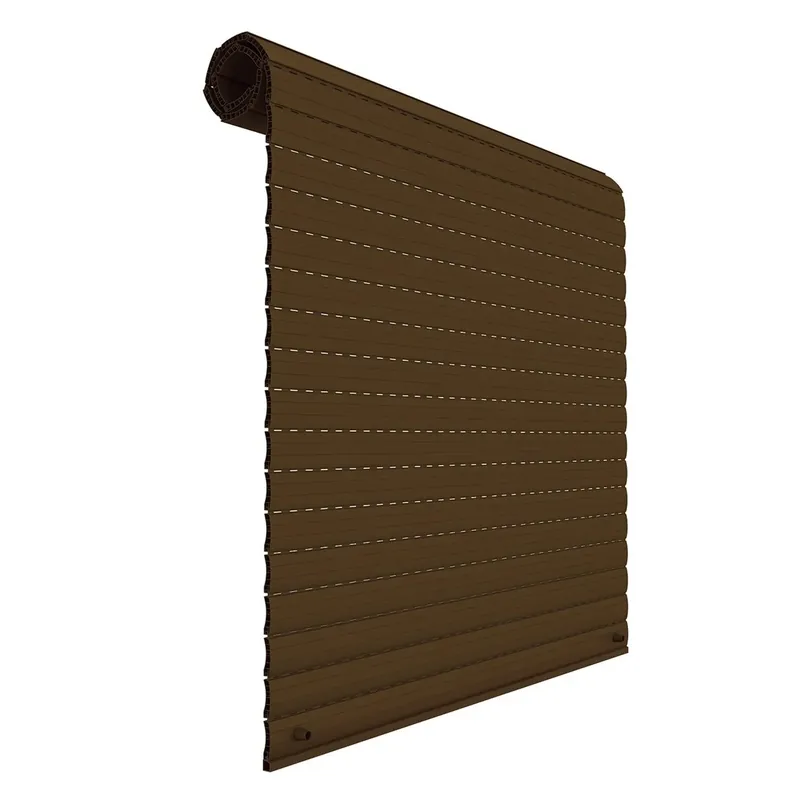 Tapparella PVC Roma L 83 x H 160 cm marrone Hoge Kwaliteit